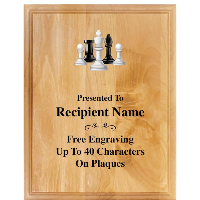 7"X9" ALDER WOOD PLAQUE