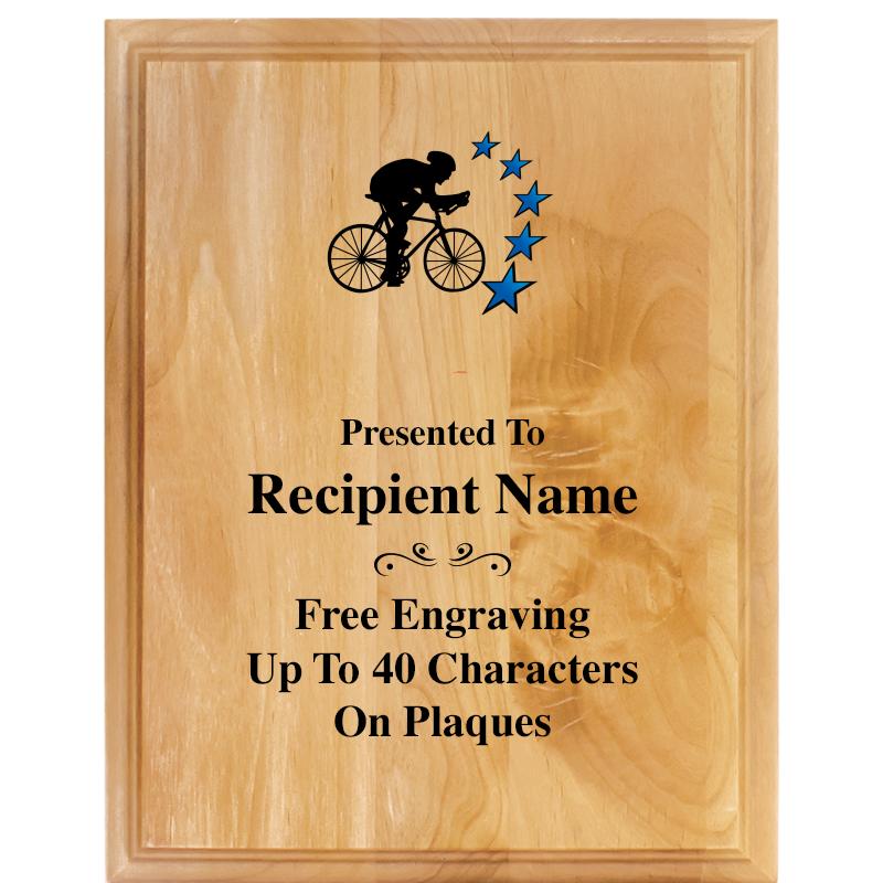 7"X9" ALDER WOOD PLAQUE