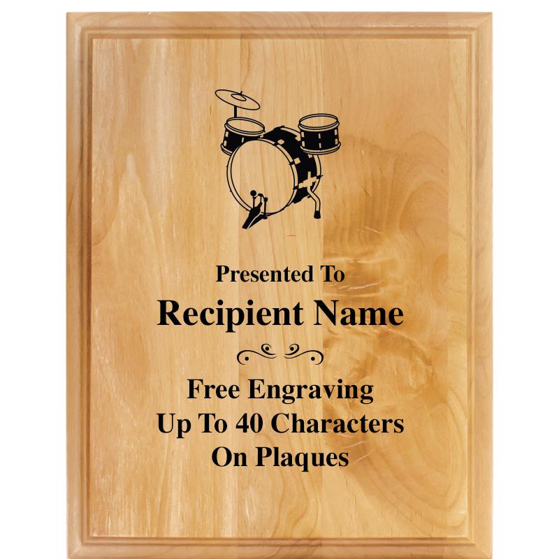 7"X9" ALDER WOOD PLAQUE