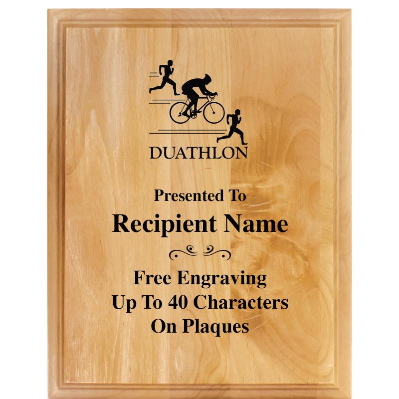 7"X9" ALDER WOOD PLAQUE