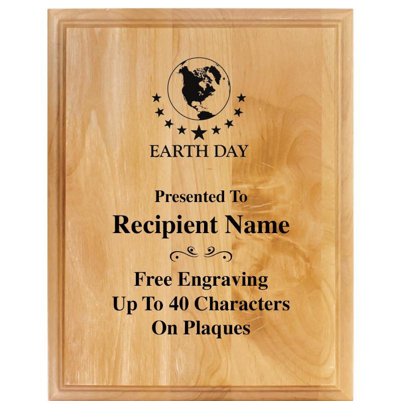 7"X9" ALDER WOOD PLAQUE