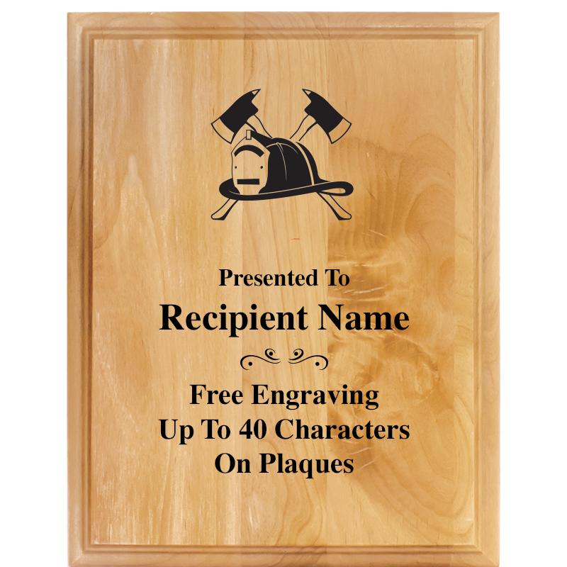 7"X9" ALDER WOOD PLAQUE