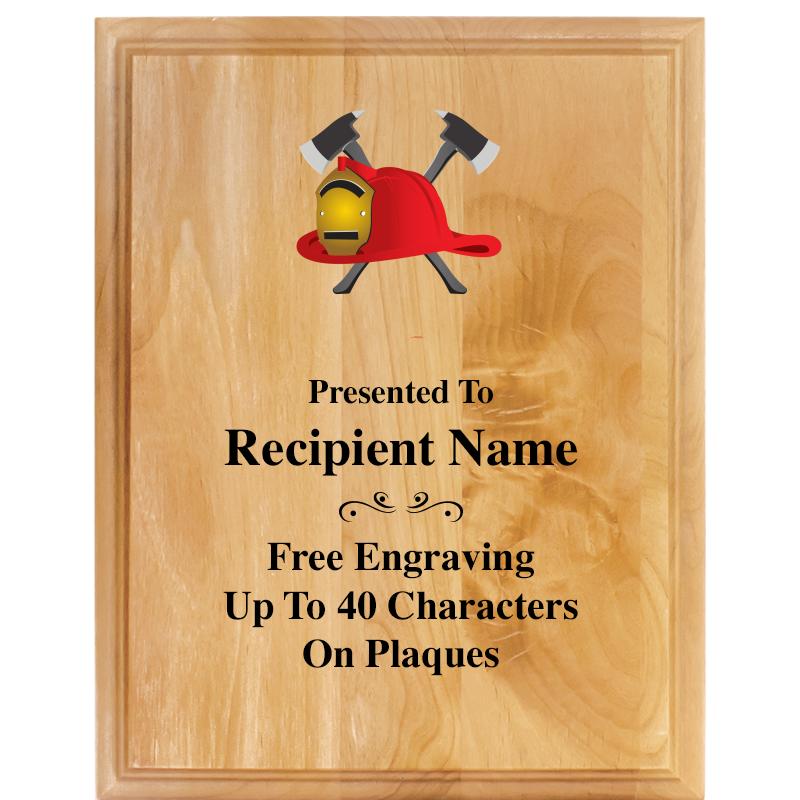 7"X9" ALDER WOOD PLAQUE