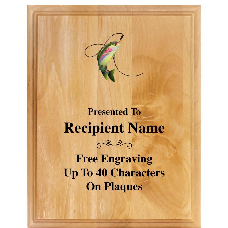 7"X9" ALDER WOOD PLAQUE