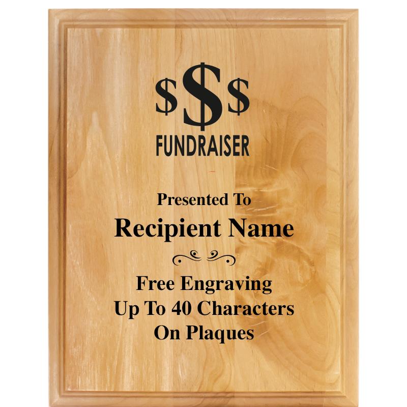 7"X9" ALDER WOOD PLAQUE