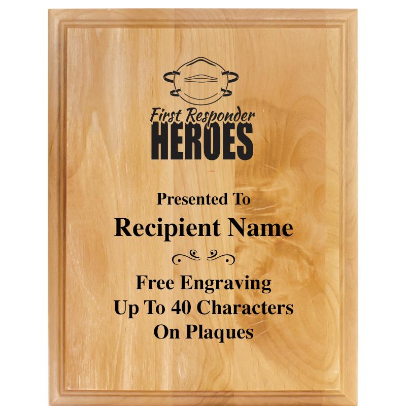 7"X9" ALDER WOOD PLAQUE