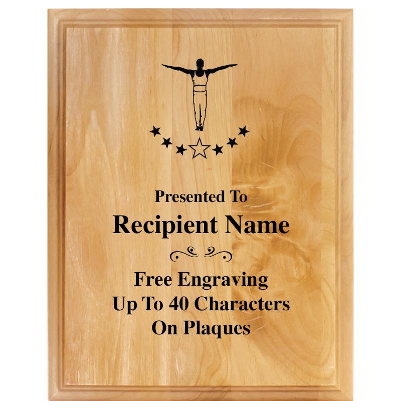 7"X9" ALDER WOOD PLAQUE