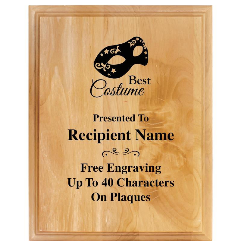 7"X9" ALDER WOOD PLAQUE