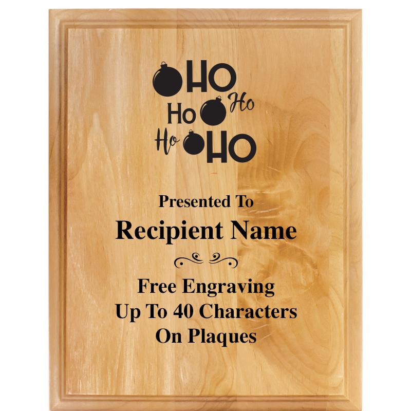 7"X9" ALDER WOOD PLAQUE