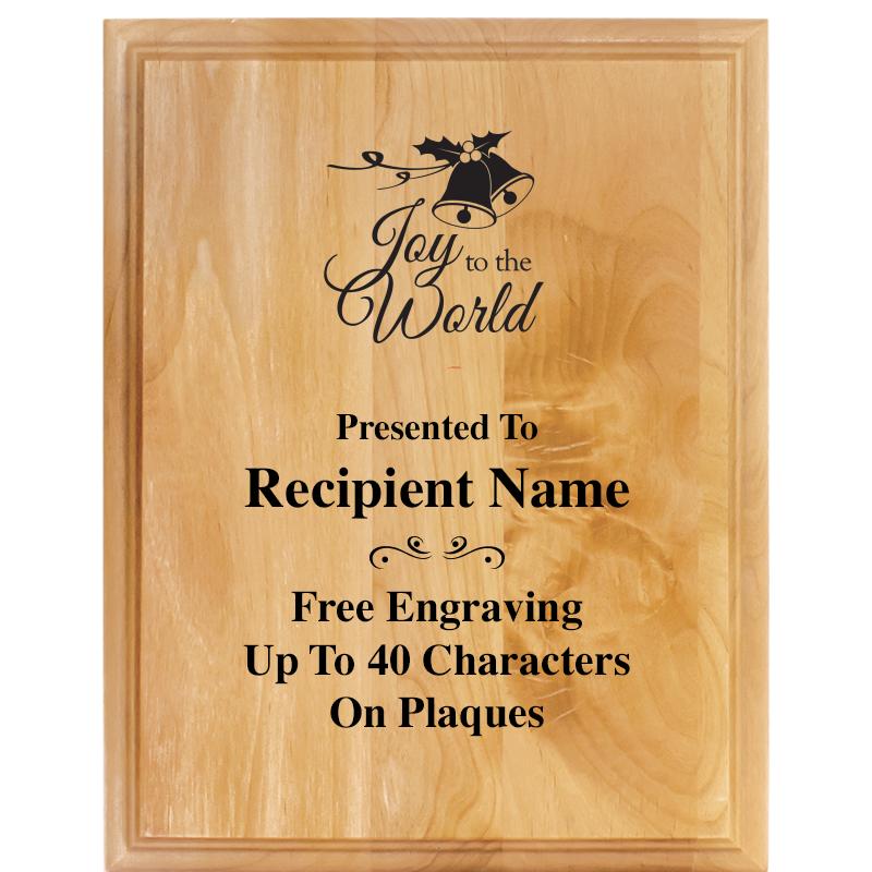 7"X9" ALDER WOOD PLAQUE