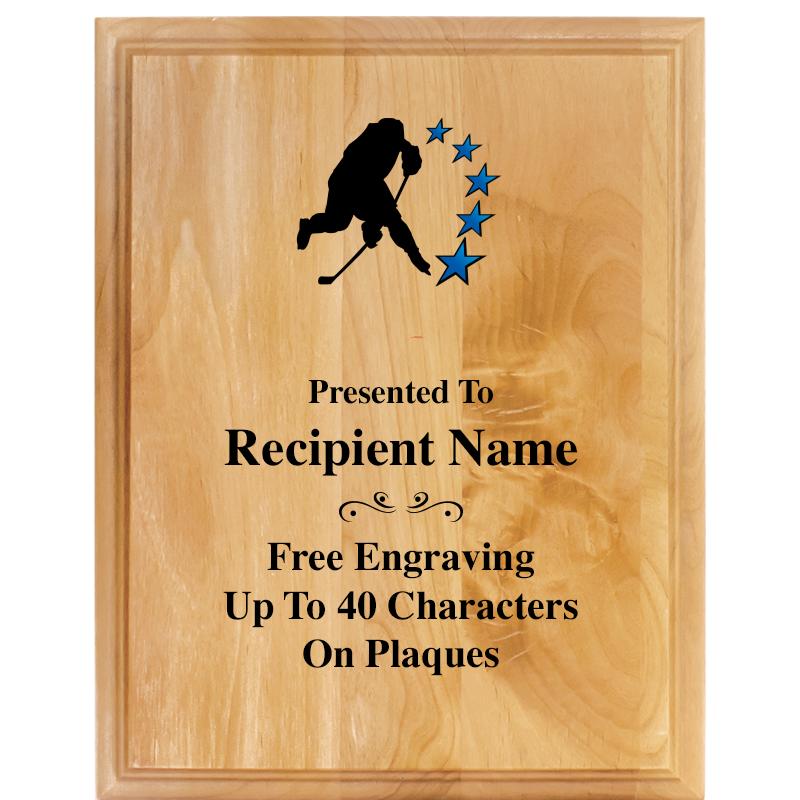 7"X9" ALDER WOOD PLAQUE