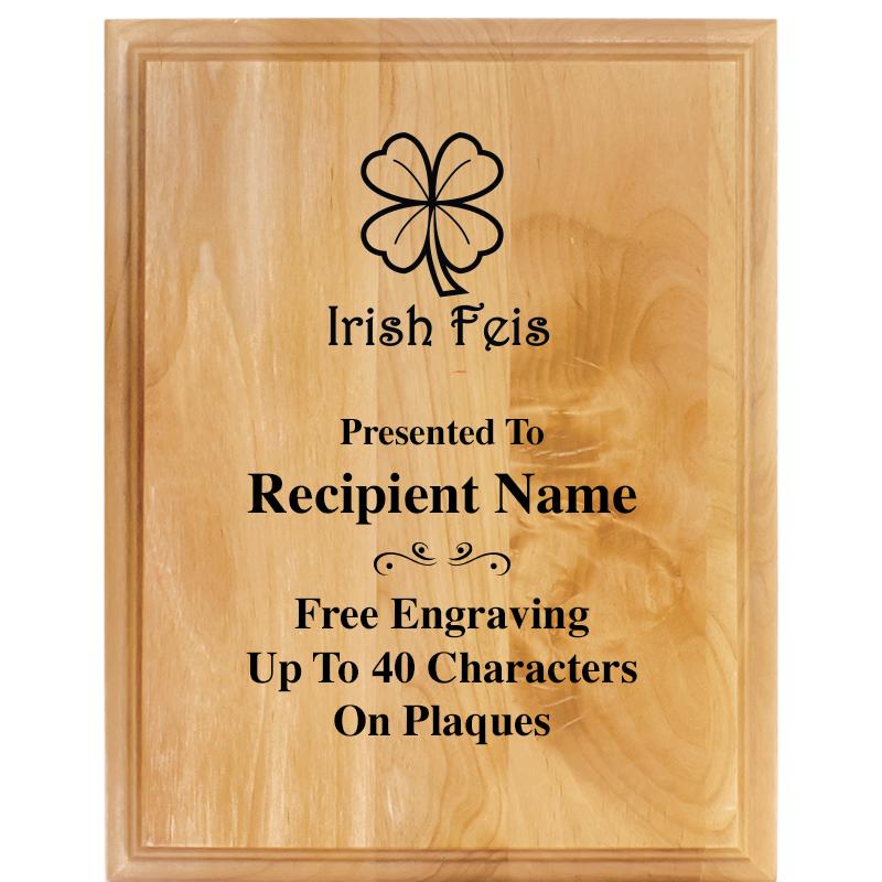 7"X9" ALDER WOOD PLAQUE