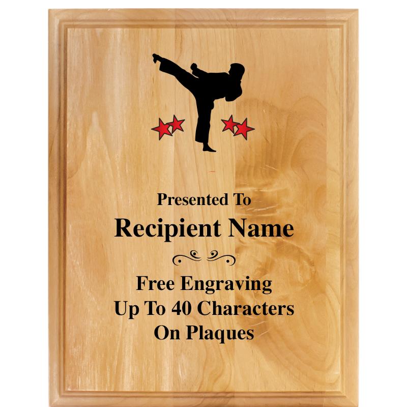 7"X9" ALDER WOOD PLAQUE