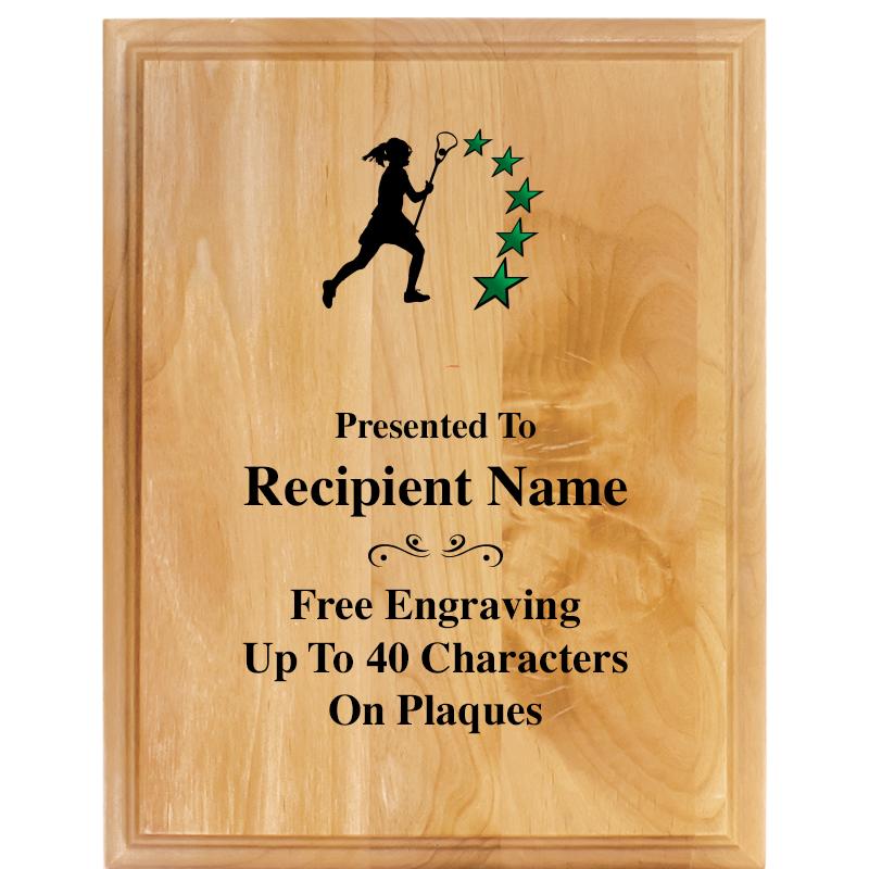 7"X9" ALDER WOOD PLAQUE