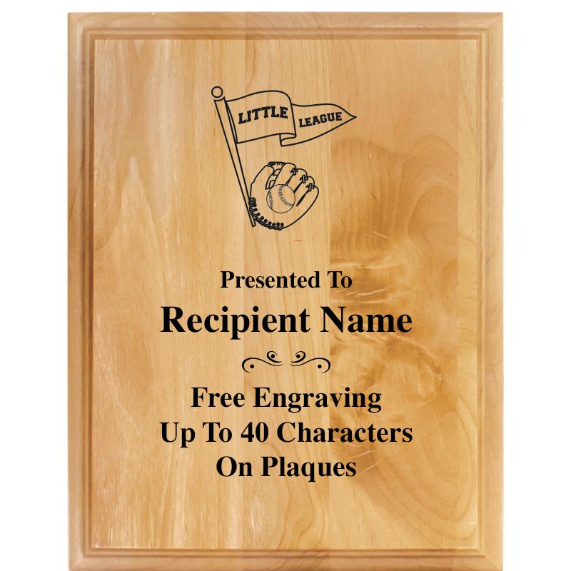 7"X9" ALDER WOOD PLAQUE