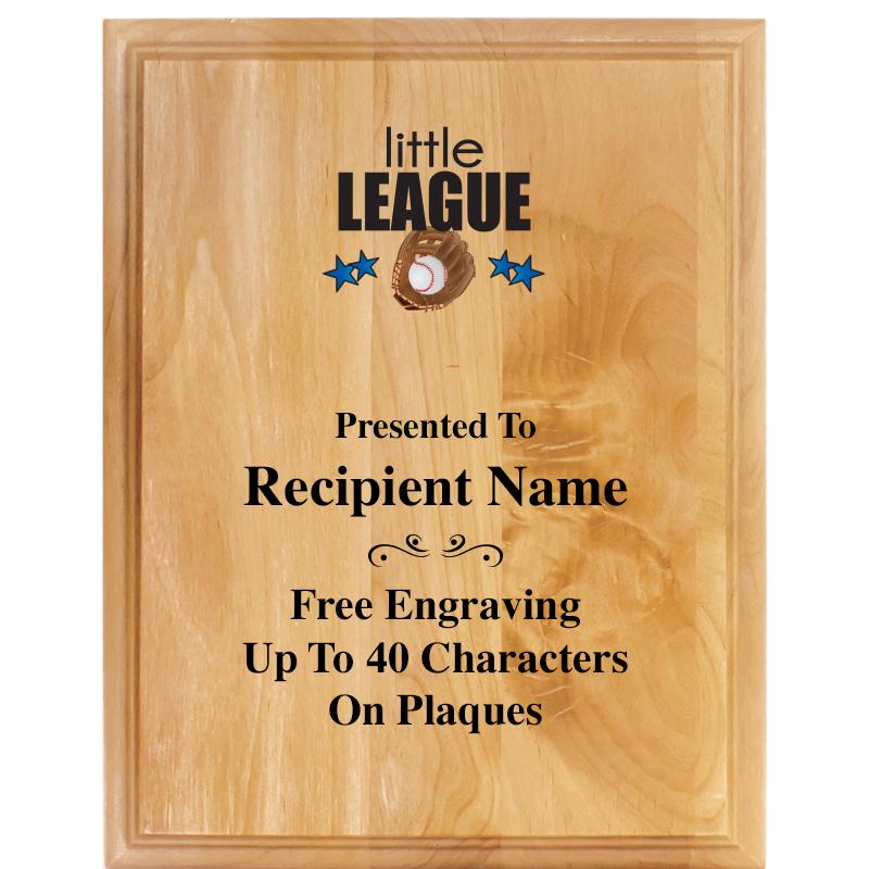 7"X9" ALDER WOOD PLAQUE