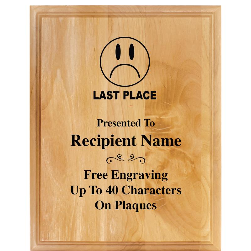 7"X9" ALDER WOOD PLAQUE