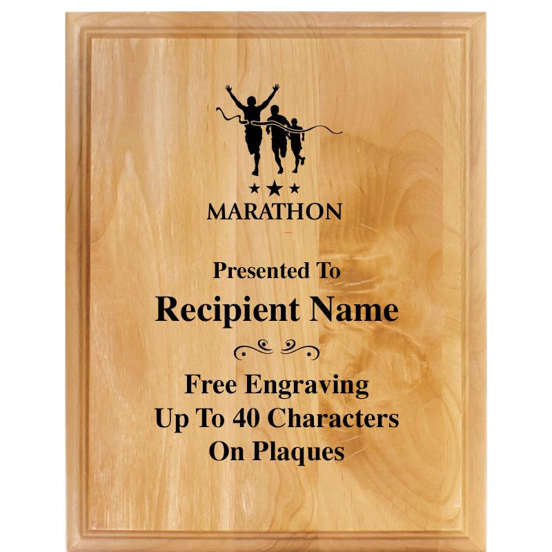 7"X9" ALDER WOOD PLAQUE