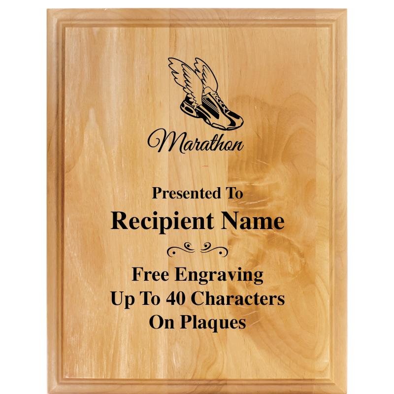 7"X9" ALDER WOOD PLAQUE