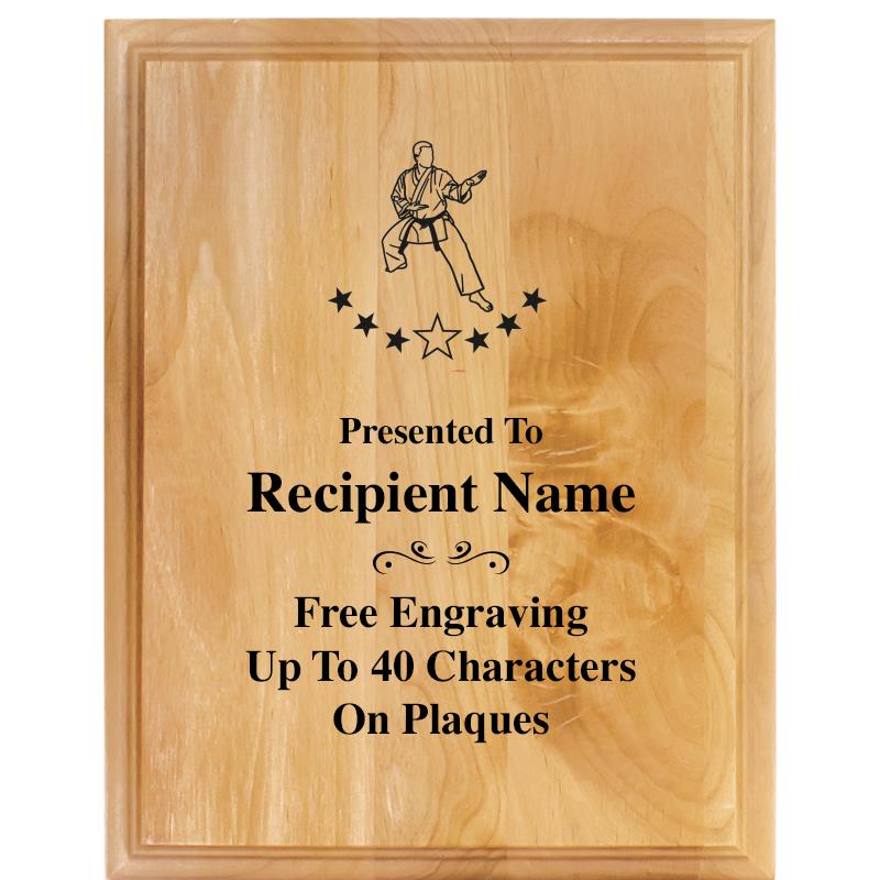 7"X9" ALDER WOOD PLAQUE