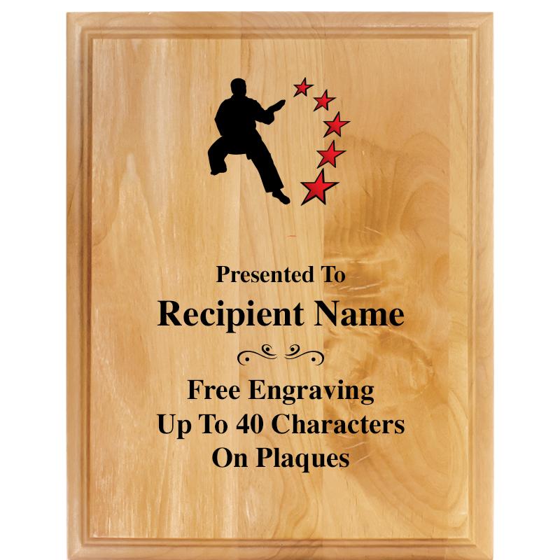 7"X9" ALDER WOOD PLAQUE