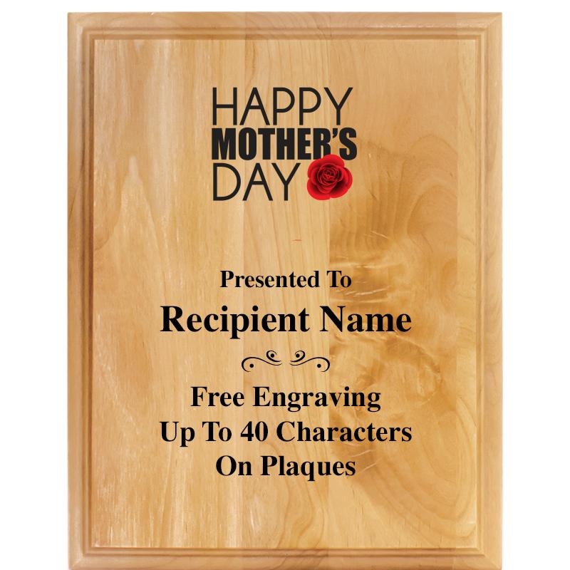 7"X9" ALDER WOOD PLAQUE