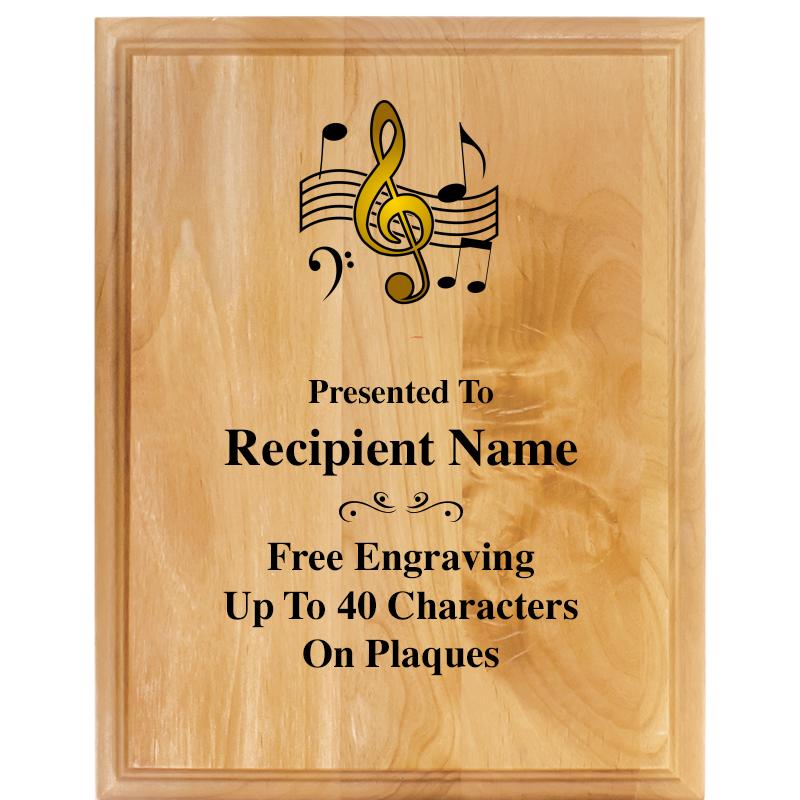 7"X9" ALDER WOOD PLAQUE