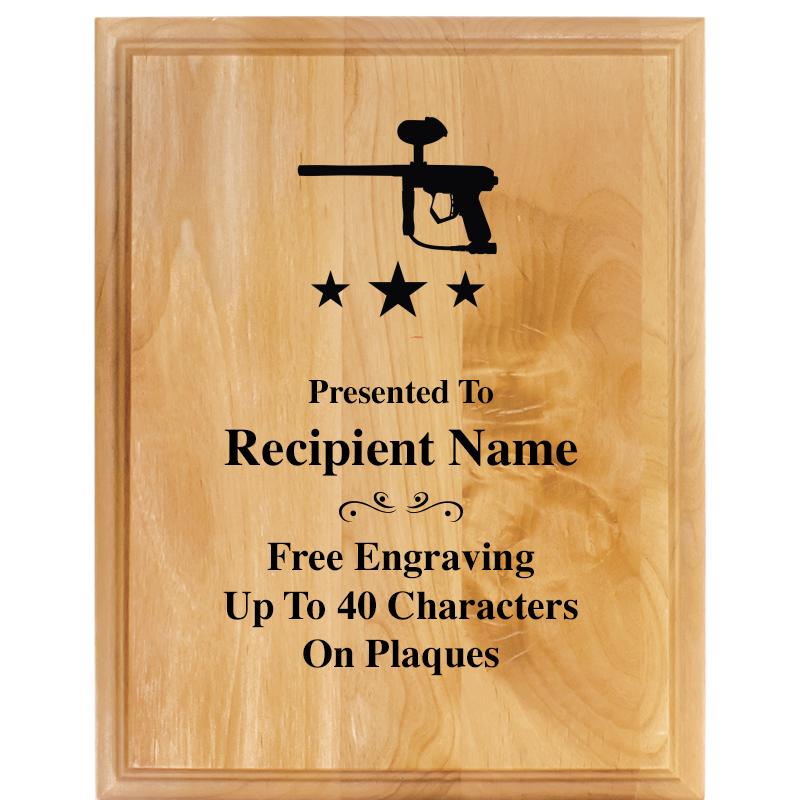 7"X9" ALDER WOOD PLAQUE