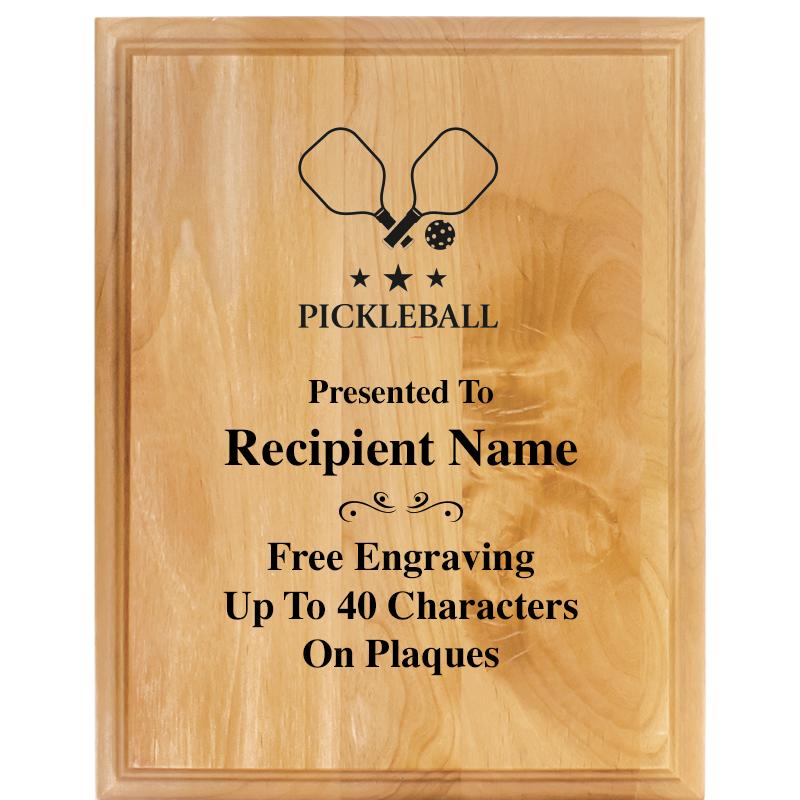 7"X9" ALDER WOOD PLAQUE