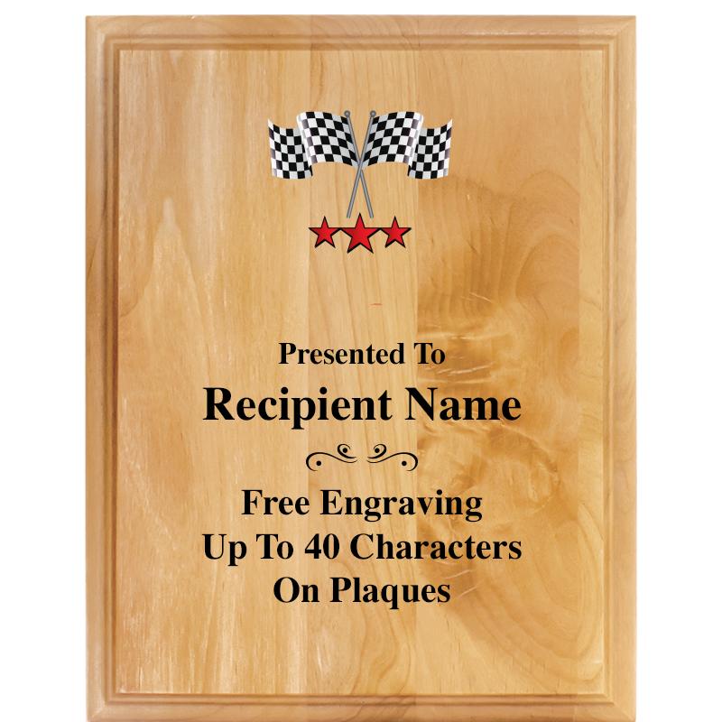 7"X9" ALDER WOOD PLAQUE