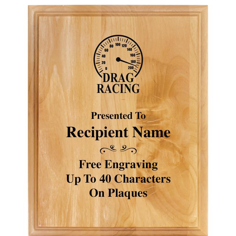 7"X9" ALDER WOOD PLAQUE