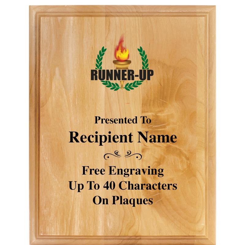 7"X9" ALDER WOOD PLAQUE