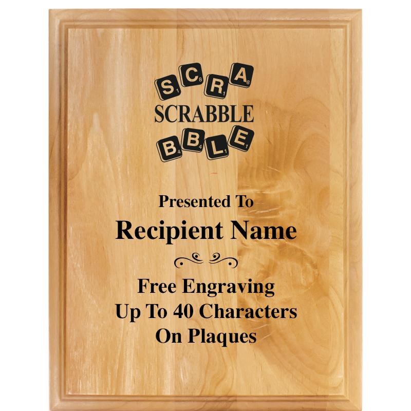 7"X9" ALDER WOOD PLAQUE