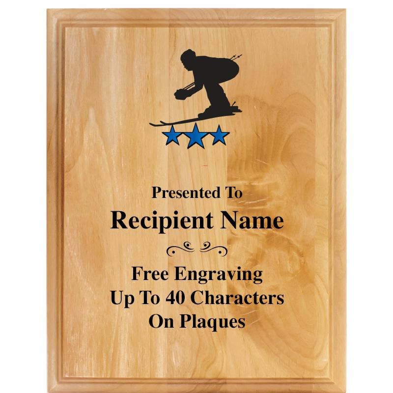 7"X9" ALDER WOOD PLAQUE