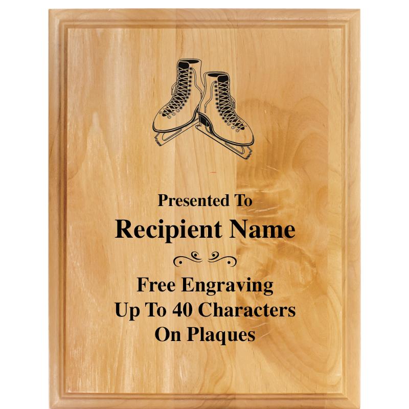 7"X9" ALDER WOOD PLAQUE