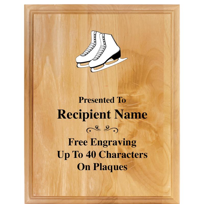 7"X9" ALDER WOOD PLAQUE