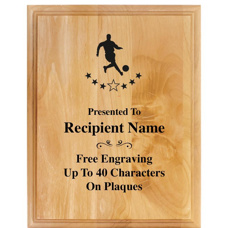 7"X9" ALDER WOOD PLAQUE