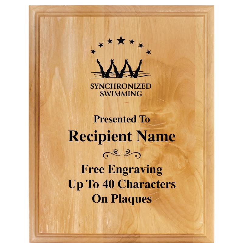 7"X9" ALDER WOOD PLAQUE