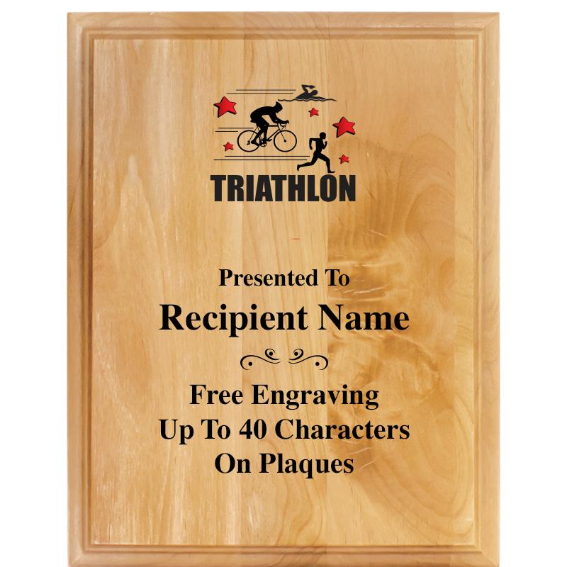 7"X9" ALDER WOOD PLAQUE