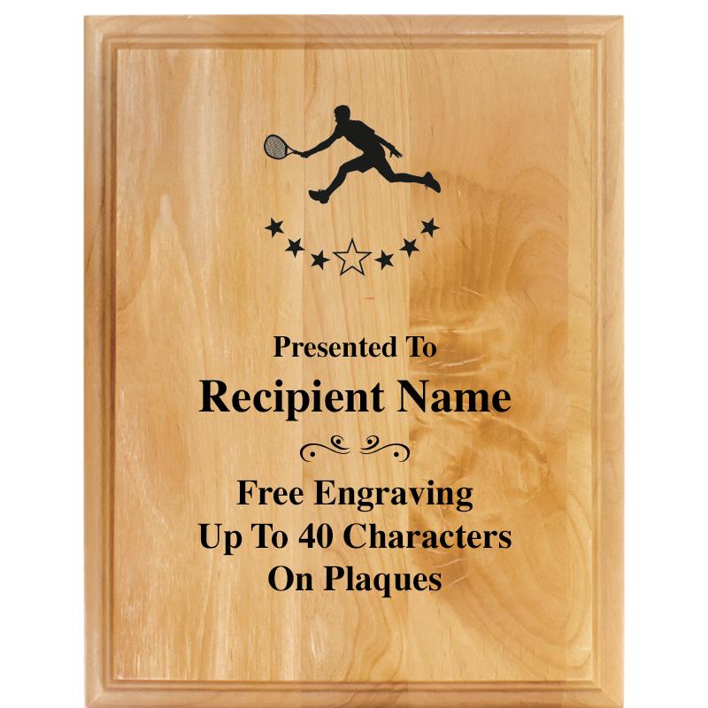 7"X9" ALDER WOOD PLAQUE