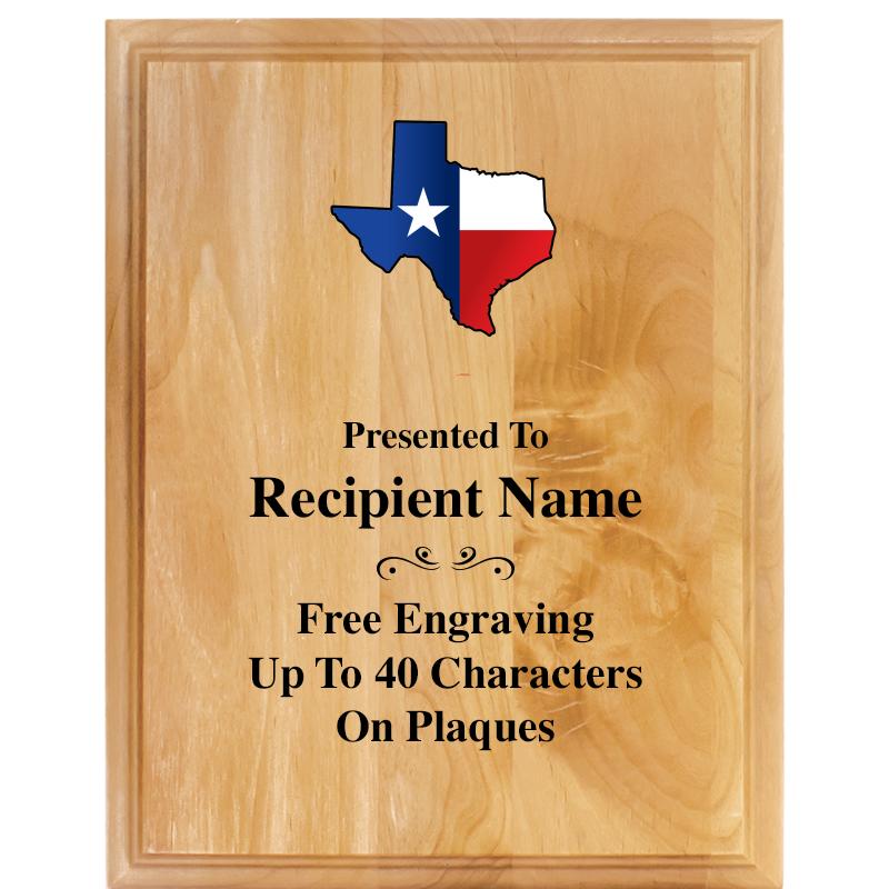 7"X9" ALDER WOOD PLAQUE