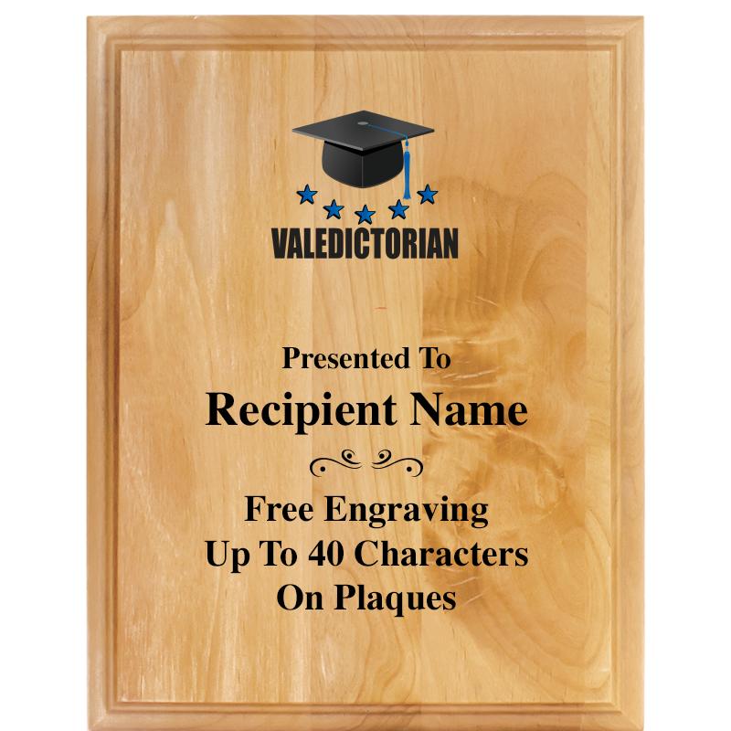 7"X9" ALDER WOOD PLAQUE