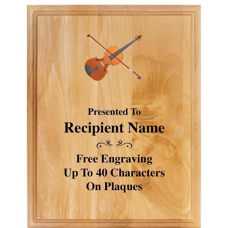 7"X9" ALDER WOOD PLAQUE