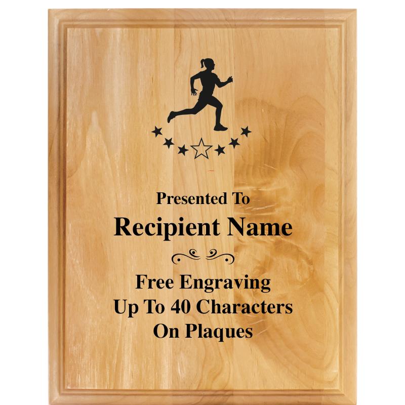 7"X9" ALDER WOOD PLAQUE