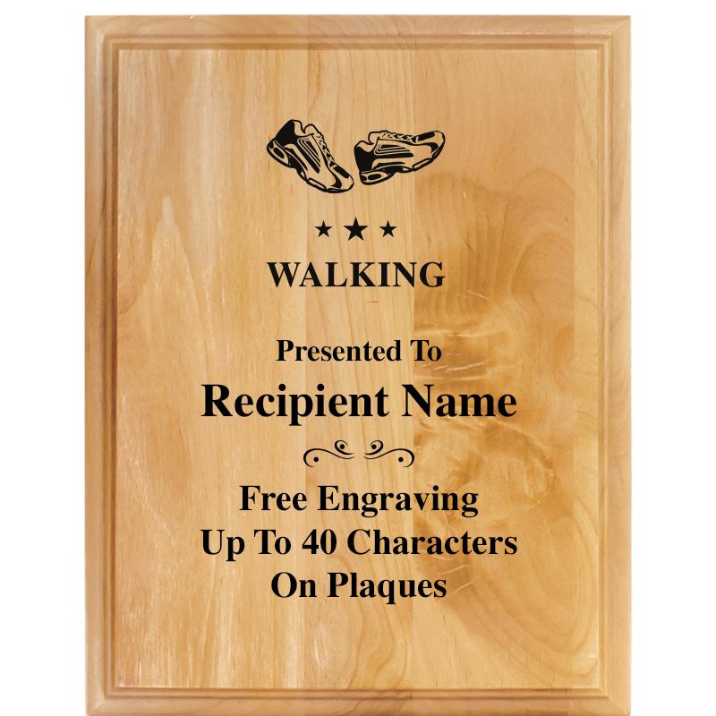 7"X9" ALDER WOOD PLAQUE