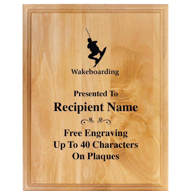 7"X9" ALDER WOOD PLAQUE