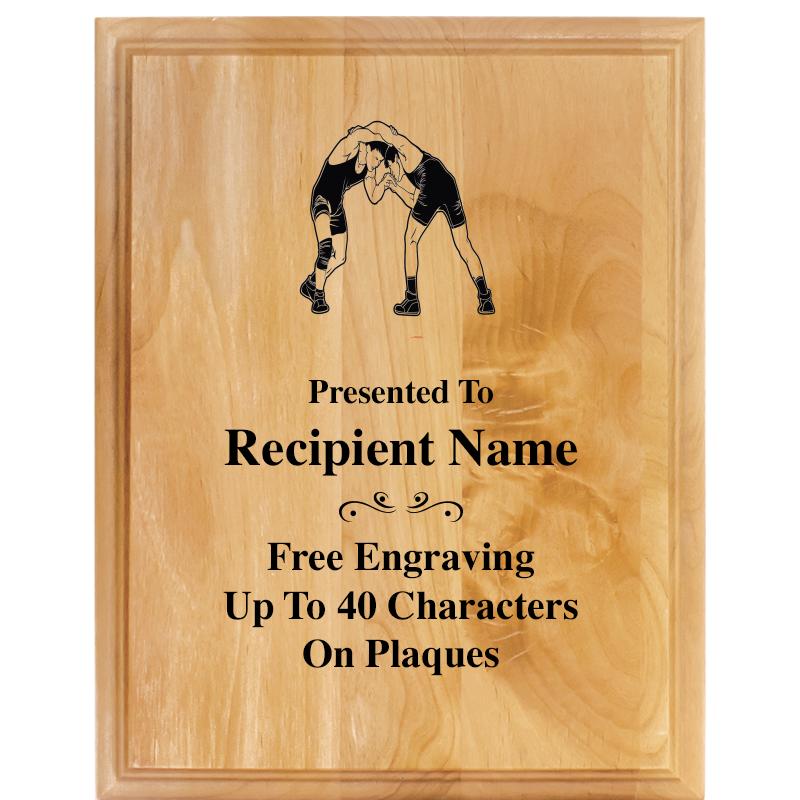 7"X9" ALDER WOOD PLAQUE