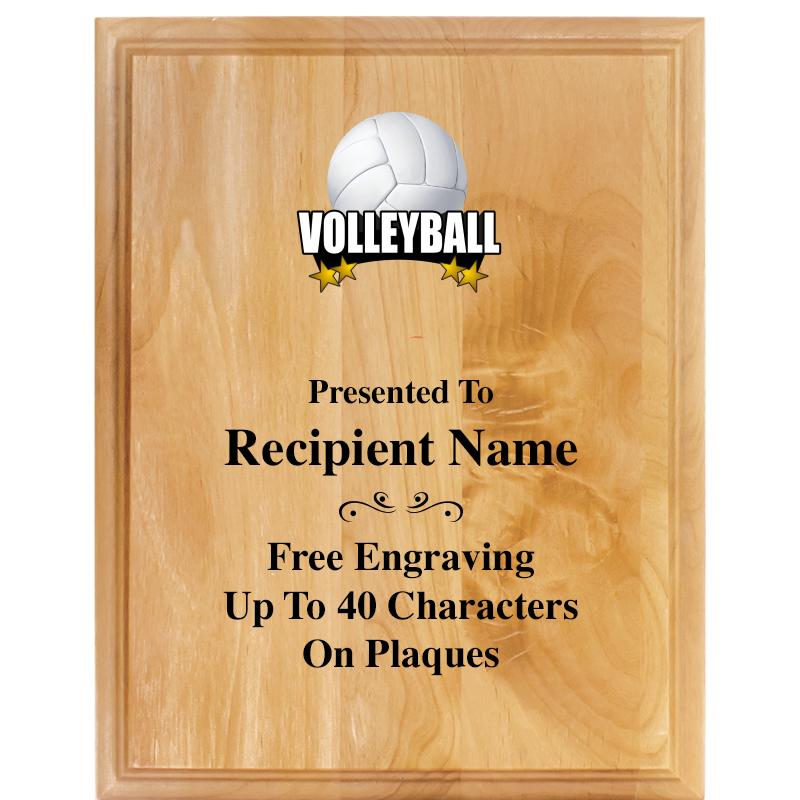 7"X9" ALDER WOOD PLAQUE