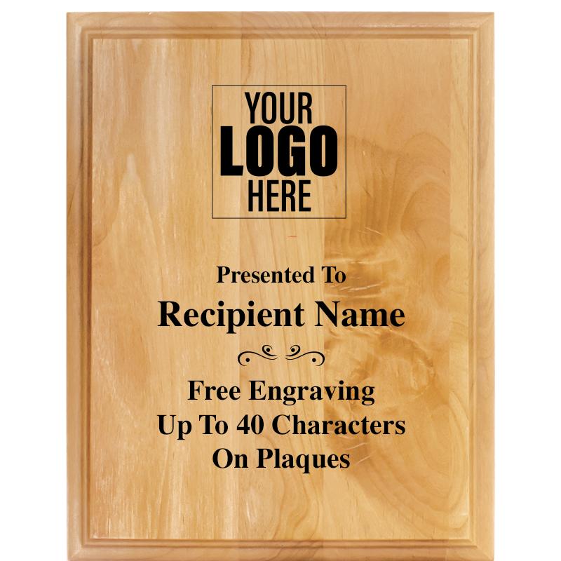 7"X9" ALDER WOOD PLAQUE