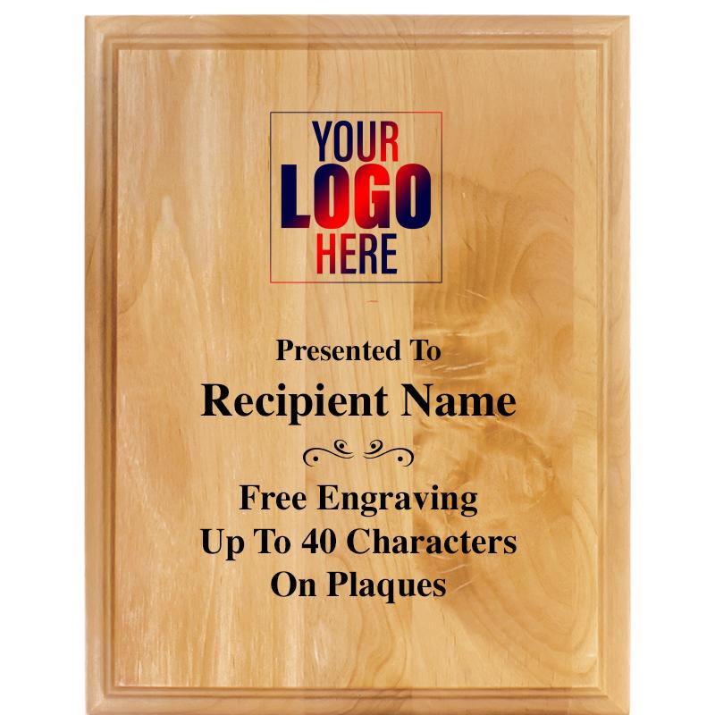 7"X9" ALDER WOOD PLAQUE